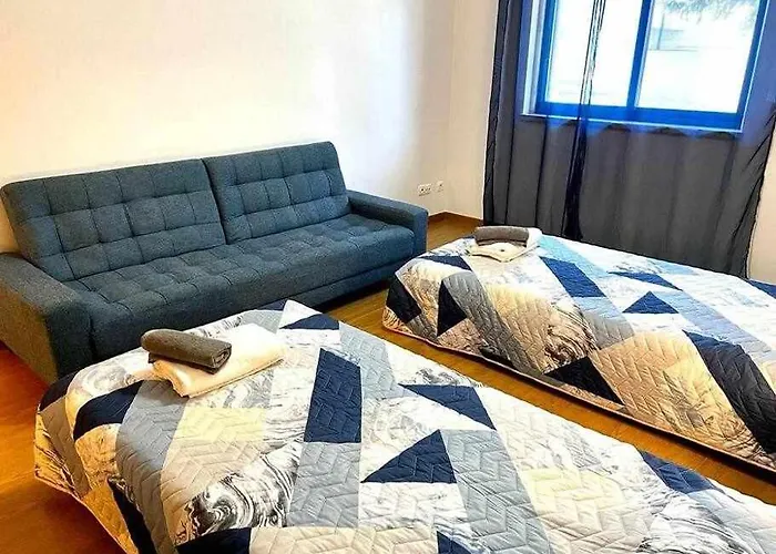 公寓 Mar E Sol By - T3 , Wi-fi E Estacionamento